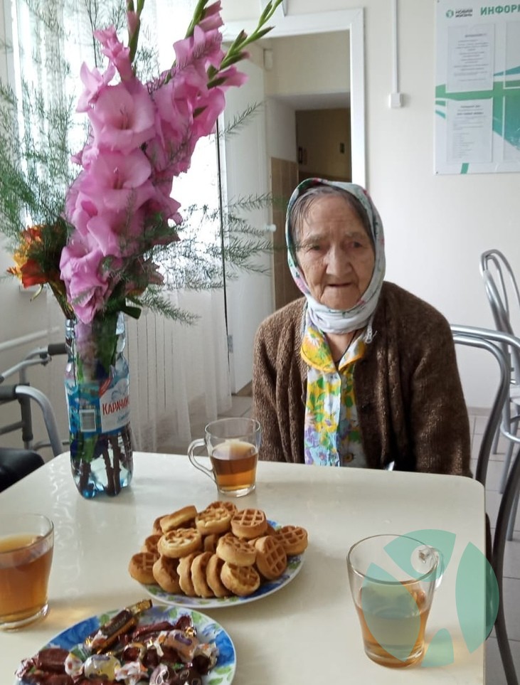 Дом престарелых г. Томск: Поздравляем с Днём рождения Антониду Куприяновну с 96 летием